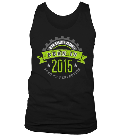 Born in the year 2015 b Men's Tank Top