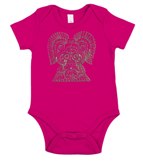 Astec Central American Folk Art Icon Short Sleeve Baby One-Piece