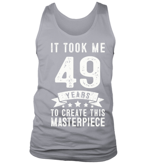 Funny 49 Years Old 1972 T Shirt 49th Birthday Gift Men's Tank Top
