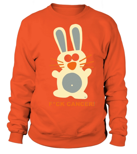 Fuck Cancer Chemo Gift T-Shirt Chemotherapy Bunny Women's Sweatshirt