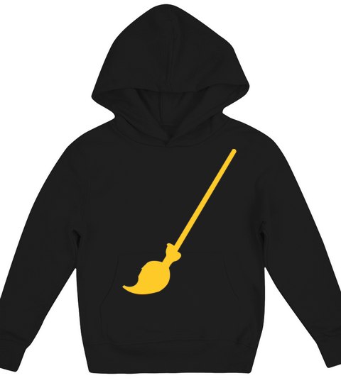 witch broom Kids Hoodie