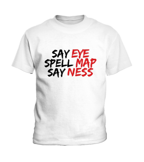 Eye Map Ness T-Shirts Kids T-Shirt