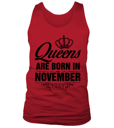Queens are born in November Men's Tank Top