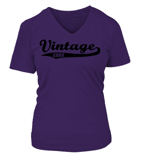 Vintage 2008 Women's V-Neck T-shirt