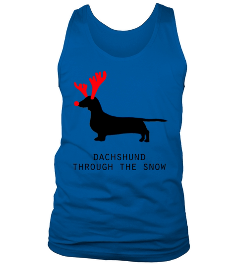 Chemise Dachshund Dachshund Bien La Neige Tank Top Unisex