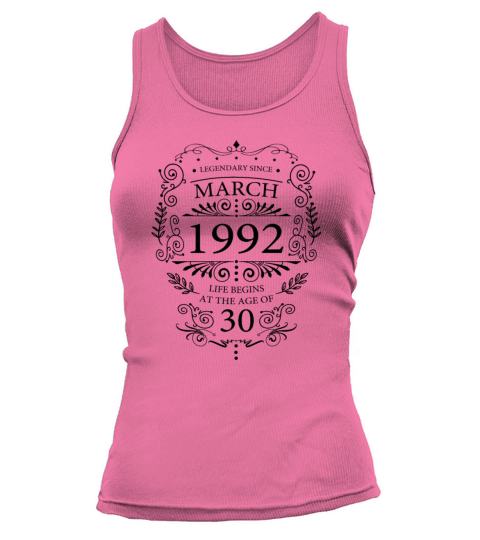Vintage 1992 birthday gift ideas for women Tank top Woman