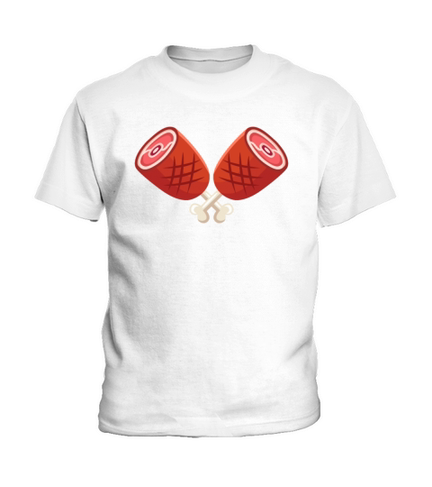 Ham Design Easter Christmas Holiday Dinner Food Kids T-Shirt