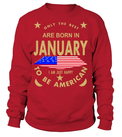 Born in January Women's Sweatshirt