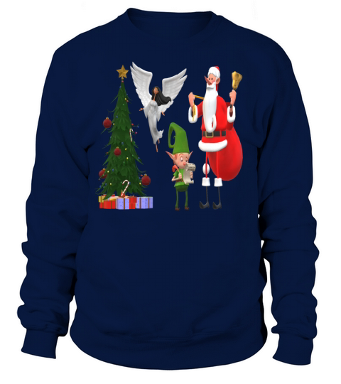Weihnachten und Nikolaus Design Women's Sweatshirt