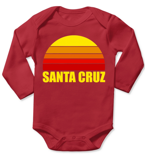 Santa Cruz Long Sleeve Baby One-Piece