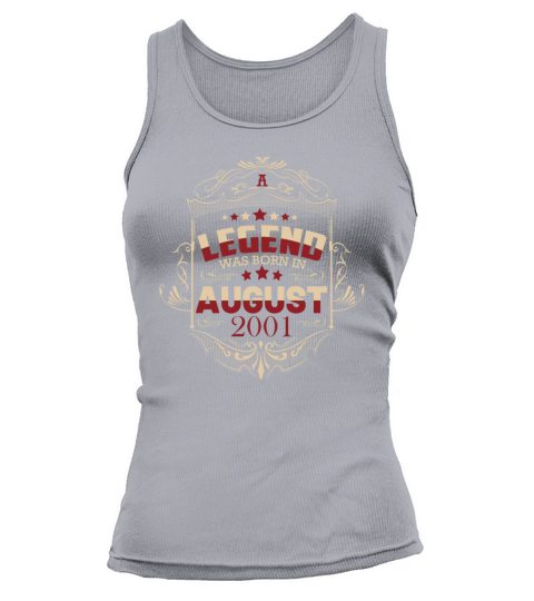 Gifts for the 20th birthday born in 2001 August Women's Tank Top