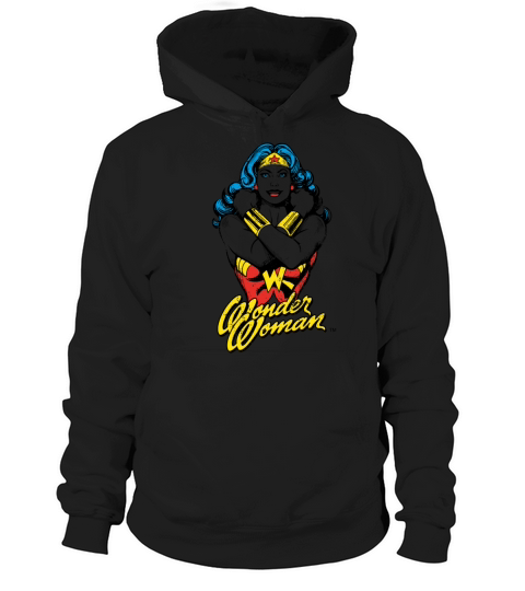 Wonder Woman Power Vintage Look Women's Hoodie