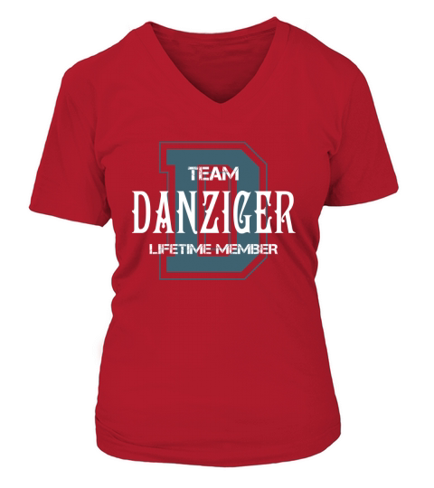 DANZIGER Shirts - Team DANZIGER Lifetime Member Name Shirts V-neck T-Shirt Woman