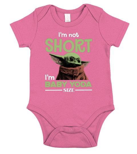 The Mandalorian Baby Yoda Short Sleeve Baby One-Piece