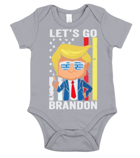 Go Trump Brandon Short Sleeve Baby One-Piece