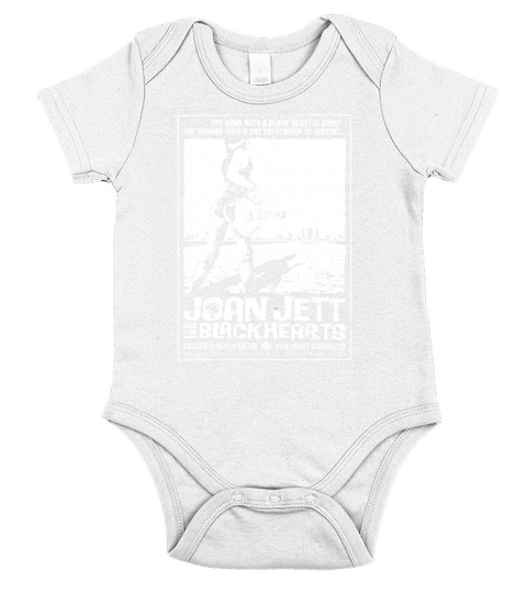 Joan Jett - Runaways Tshirt Short Sleeve Baby One-Piece