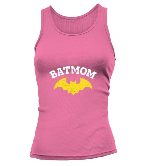 Womens Women Batmom Vintage Mom Mother Mama Gifts Tank top Woman