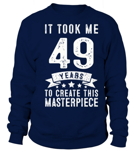 Funny 49 Years Old 1972 T Shirt 49th Birthday Gift Women's Sweatshirt