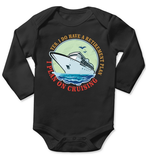 Boating Boat Captain Cruise Ship Cruising Yacht Long Sleeve Baby One-Piece