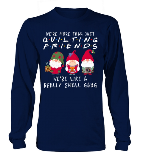 Quilting Friends Gnomes Women's Long Sleeve