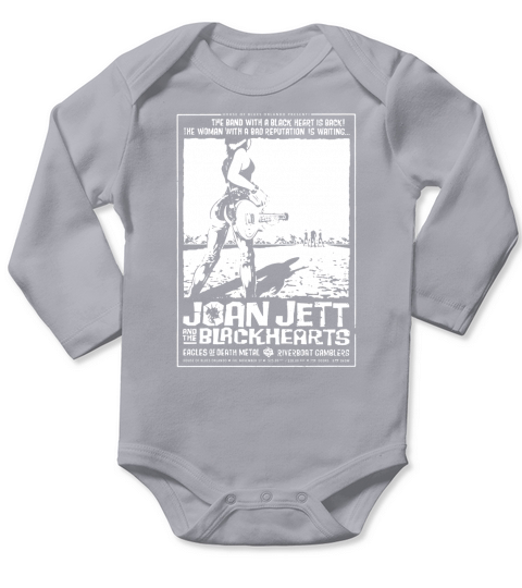 Joan Jett - Runaways Tshirt Long Sleeve Baby One-Piece