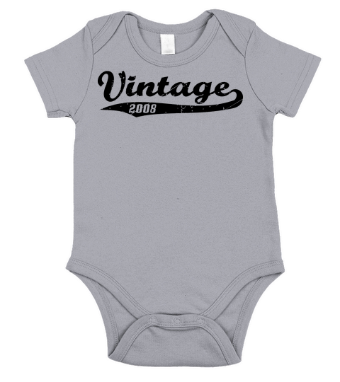 Vintage 2008 Short Sleeve Baby One-Piece