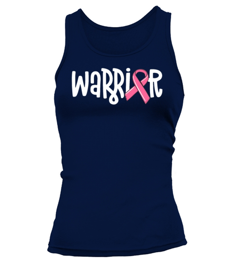 Warrior Breast Cancer Awareness Pink Ribbon Chemo Women's Tank Top