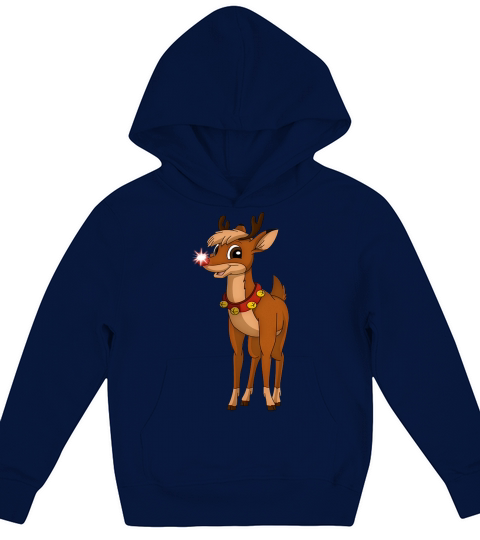 Merry Christmas Rudolph The Red Nosed Reindeer Movie Kids Hoodie