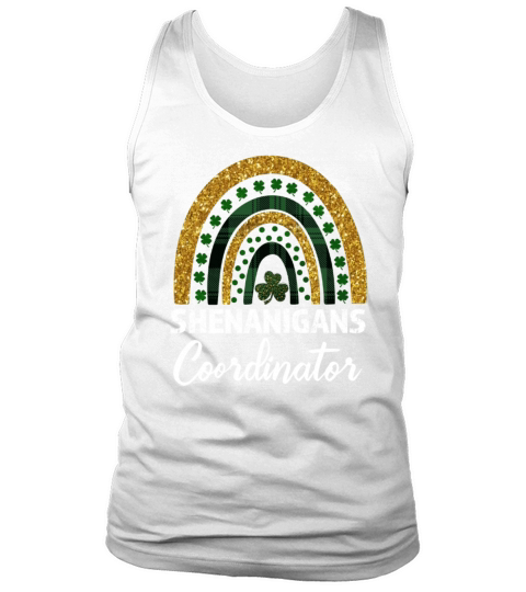 Shenanigans Coordinator Rainbow St Patricks Day Te Tank Top Unisex