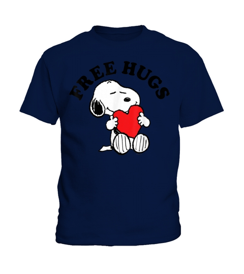 Peanuts Snoopy Free Hugs shirt Kids T-Shirt