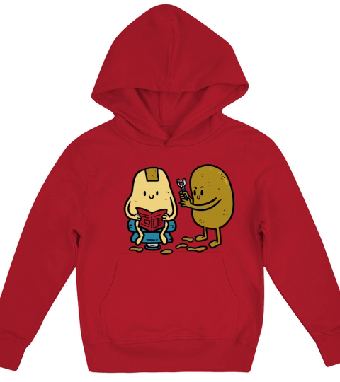 Potato Barbers Corner Kids Hoodie
