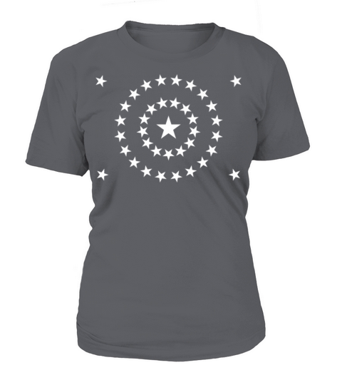 Veteran Gift-American Flag 38 Stars Minimalist Des Women's T-Shirt