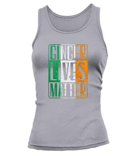 Funny St Patricks Day Ginger Shirt Gift Irish Flag Women Men Tank top Woman