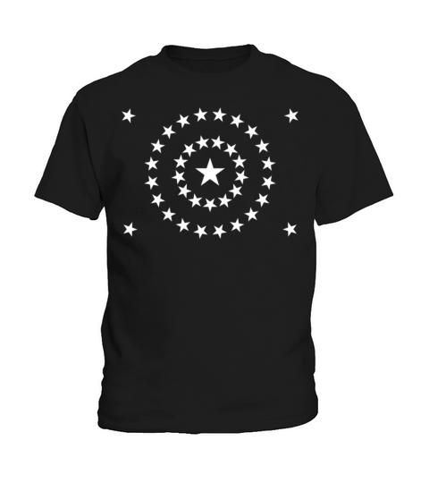 Veteran Gift-American Flag 38 Stars Minimalist Des Kids T-Shirt