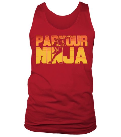 Parkour Ninja Retro Vintage Urban Lovers Tank Top Unisex