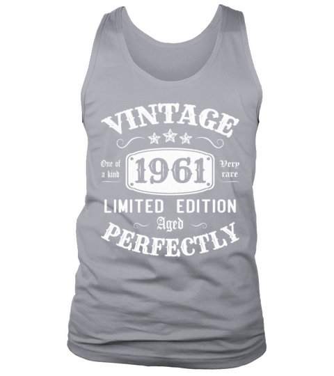 Vintage 1961 Limited Edition Aged Perfectly Tank Top Unisex