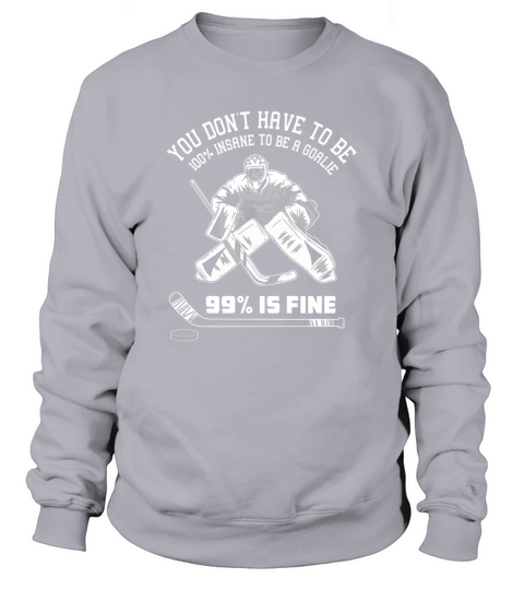 Ice Hockey Goalie Sweatshirt Unisex
