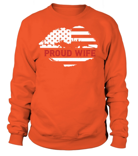 Proud Wife Firefighter Fireman Paramedic Save Women's Sweatshirt