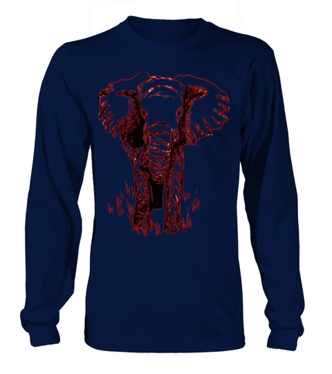 ELEPHANT COMING BY AES Women's Long Sleeve