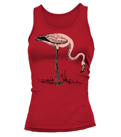 Vintage Flamingo Women's Tank Top
