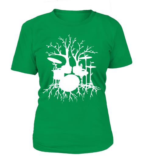 Drum Tree Art Music Muscians Gift Idea Tee New Dru Women's T-Shirt