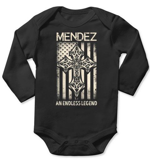 MENDEZ An Endless Legend Name Shirts Long Sleeve Baby One-Piece