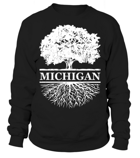 Michigan Vintage Roots Outdoors SouvenirGift Tee Women's Sweatshirt