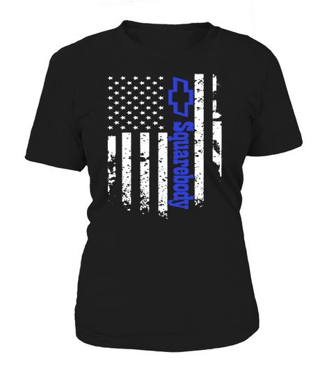 Squarebody Flag America Chevrole Women's T-Shirt