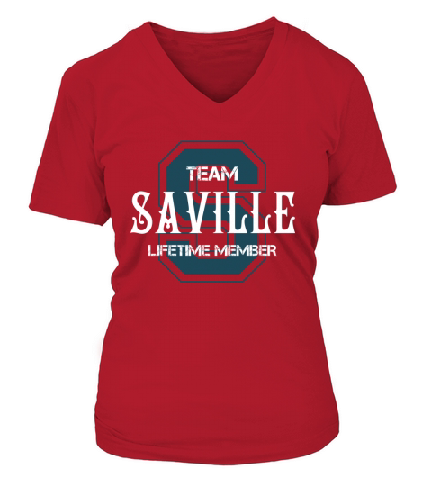 SAVILLE Shirts - Team SAVILLE Lifetime Member Name Shirts V-neck T-Shirt Woman