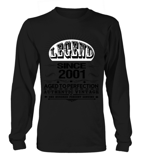 LEGEND SINCE 2001 Men's Long Sleeve