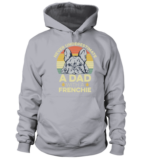 French Bulldog Quote for your Frenchie Dad Men's Hoodie