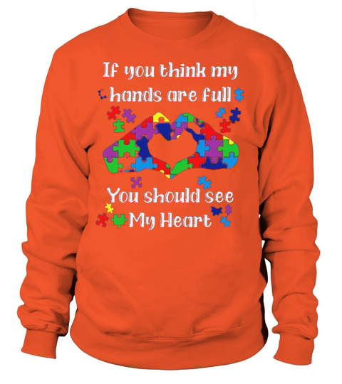 You Should See My Heart - Autism Awareness Women's Sweatshirt