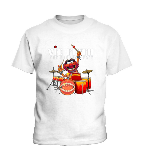 The Muppet Show Animal Playing Vic Firth The Perfect Pair Drums Shirtc Kids T-Shirt
