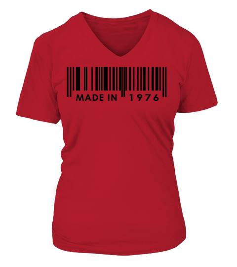 Birthday 1976 Women's V-Neck T-shirt